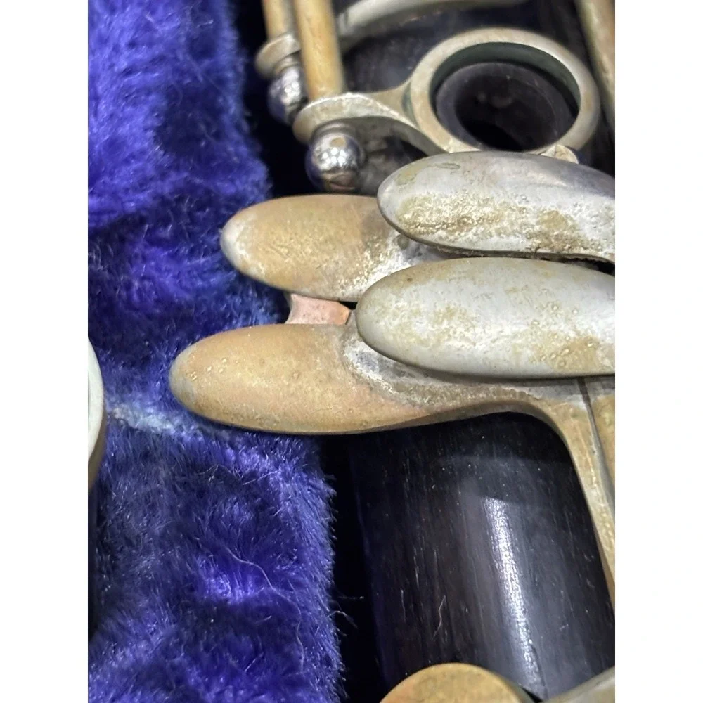 LeBlanc Noblet Paris Wood Clarinet w/ Original Case Vintage Kenosha Wisconsin